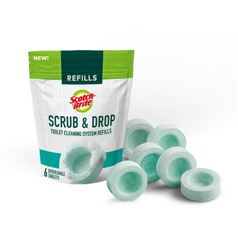 Scotch-Brite Scrub & Drop Dissolvable Dual Use Refills/Pods - 4ct