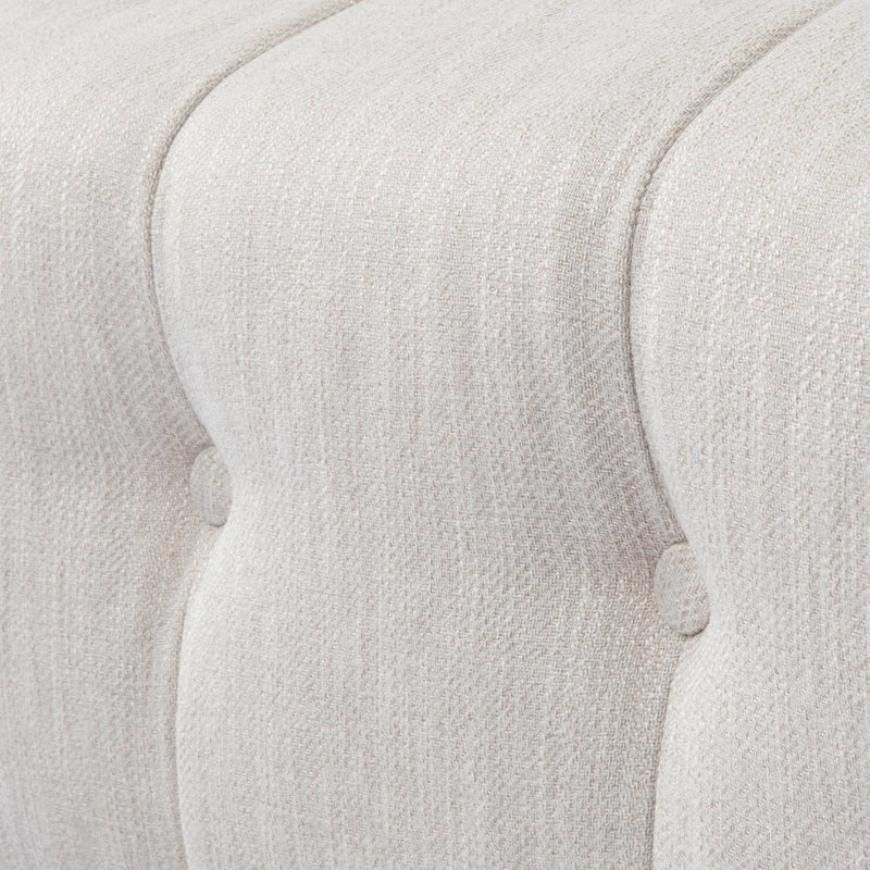 Mclarnan Contemporary Tufted Club Chair Beige/Brown - Christopher Knight Home (LOCAL PICKUP ONLY)