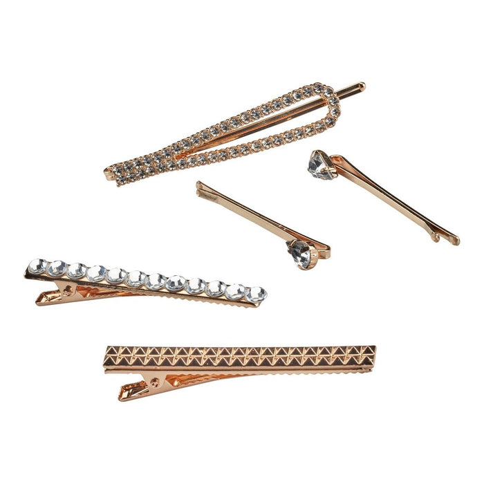 scunci Collection Rhinestones Bobby Pins - 5pk