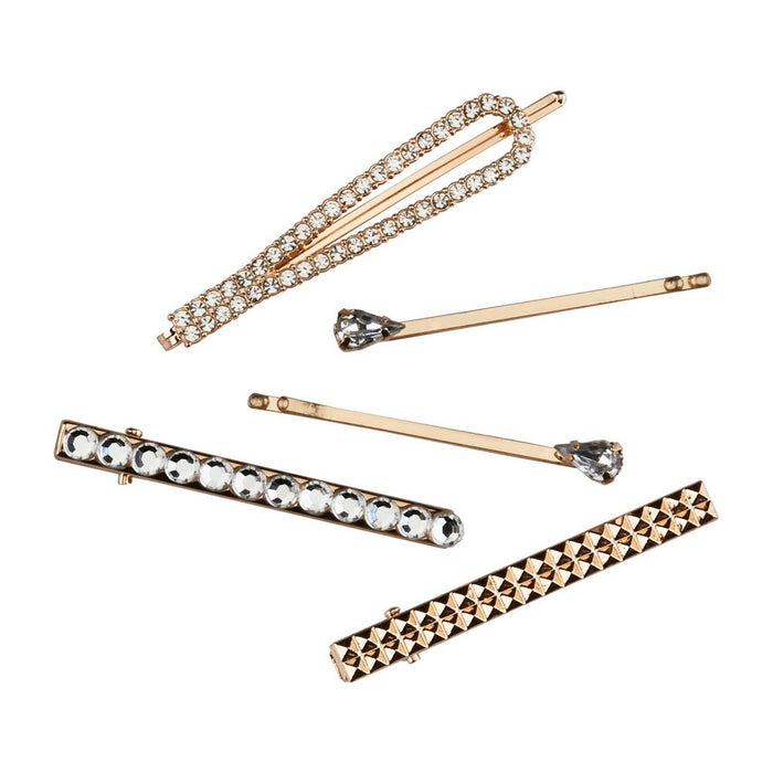 scunci Collection Rhinestones Bobby Pins - 5pk