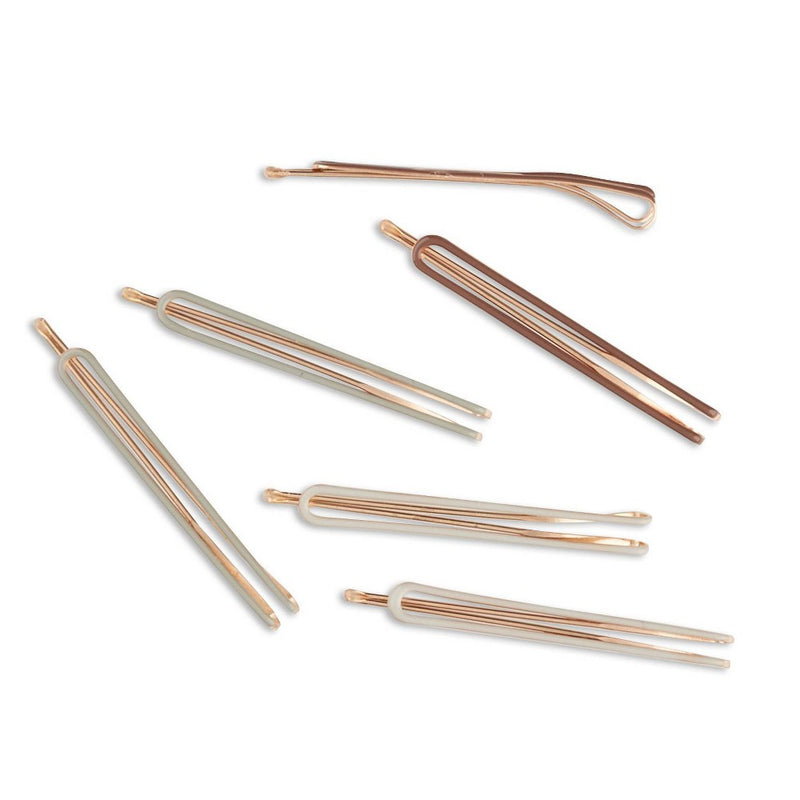 scunci Enamel Bobby Pins - 6pk