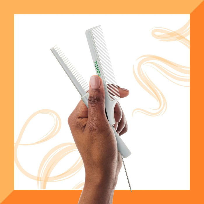 Cantu Style Part & Twist Comb Set - 2ct