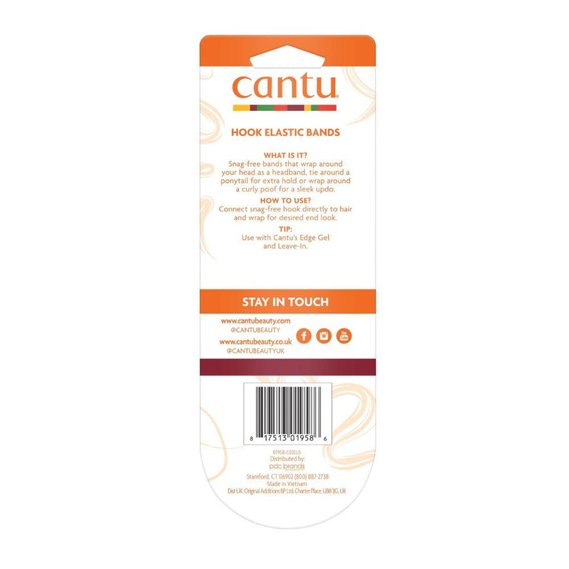 Cantu Hook Elastic Headbands - 3ct