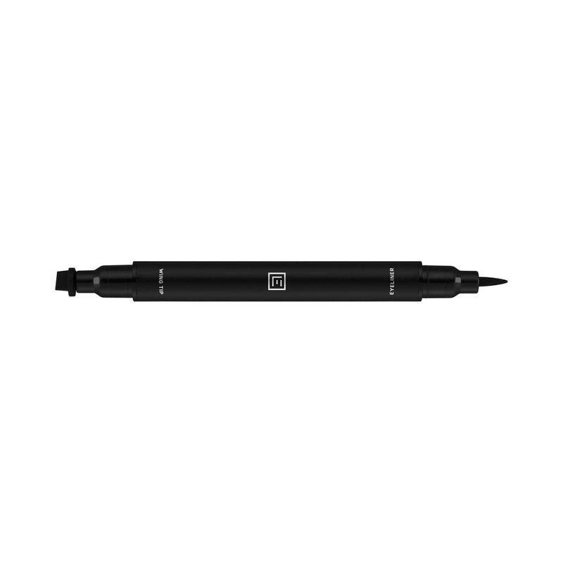 Eylure Line & Lash 3-in-1 Lash Glue Eyeliner and Wing Stamp - Black - 1pc