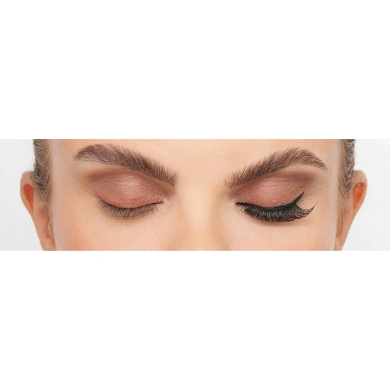 Eylure Line & Lash 3-in-1 Lash Glue Eyeliner and Wing Stamp - Black - 1pc
