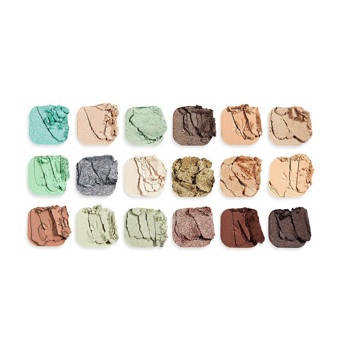 Makeup Revolution Forever Flawless Eyeshadow Palette - Extra Chilled - 0.77oz