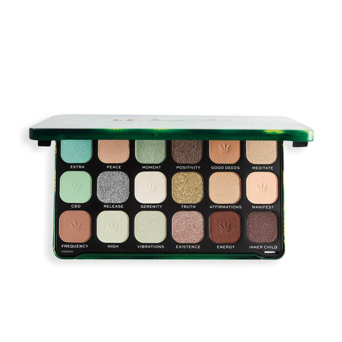 Makeup Revolution Forever Flawless Eyeshadow Palette - Extra Chilled - 0.77oz