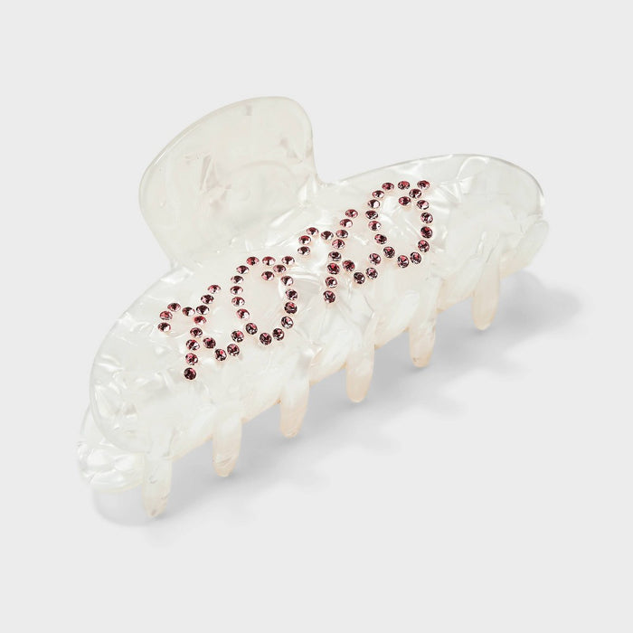 Girls' 3pk Heart and Claw Clip Set - art class