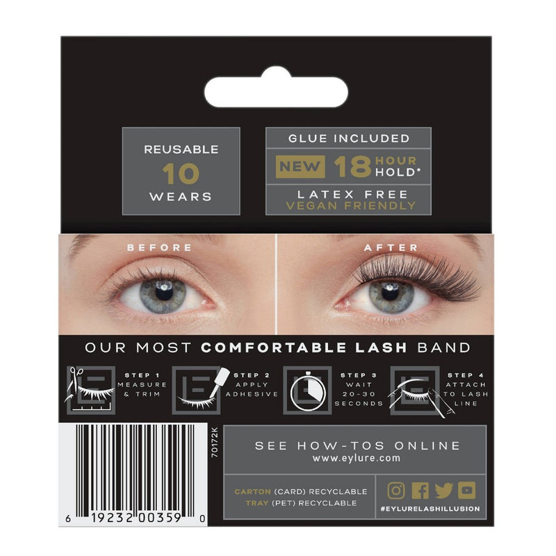 Eylure Lash Illusion No. 307 False Eyelashes - 1pr