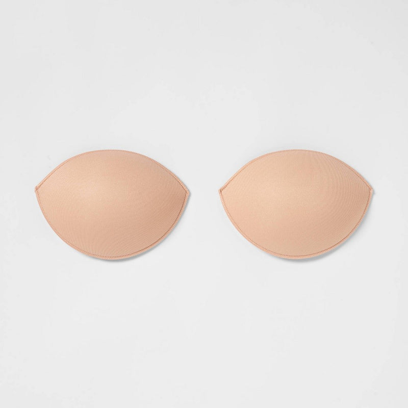 Fashion Forms Women's 2pk Water Wear Push-Up Pads - Nude C/D