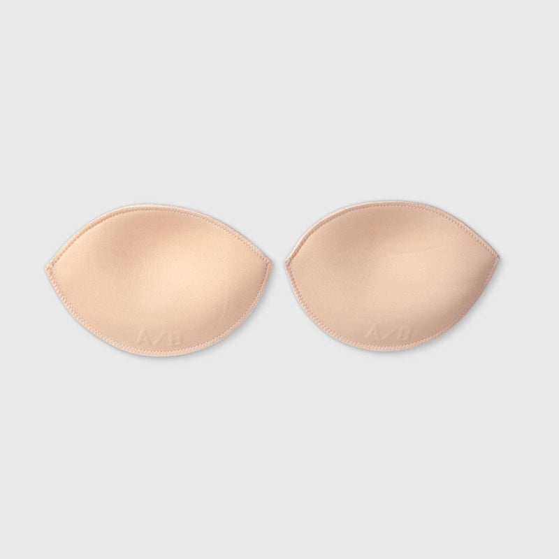 Fashion Forms Women's 2pk Water Wear Push-Up Pads - Nude C/D