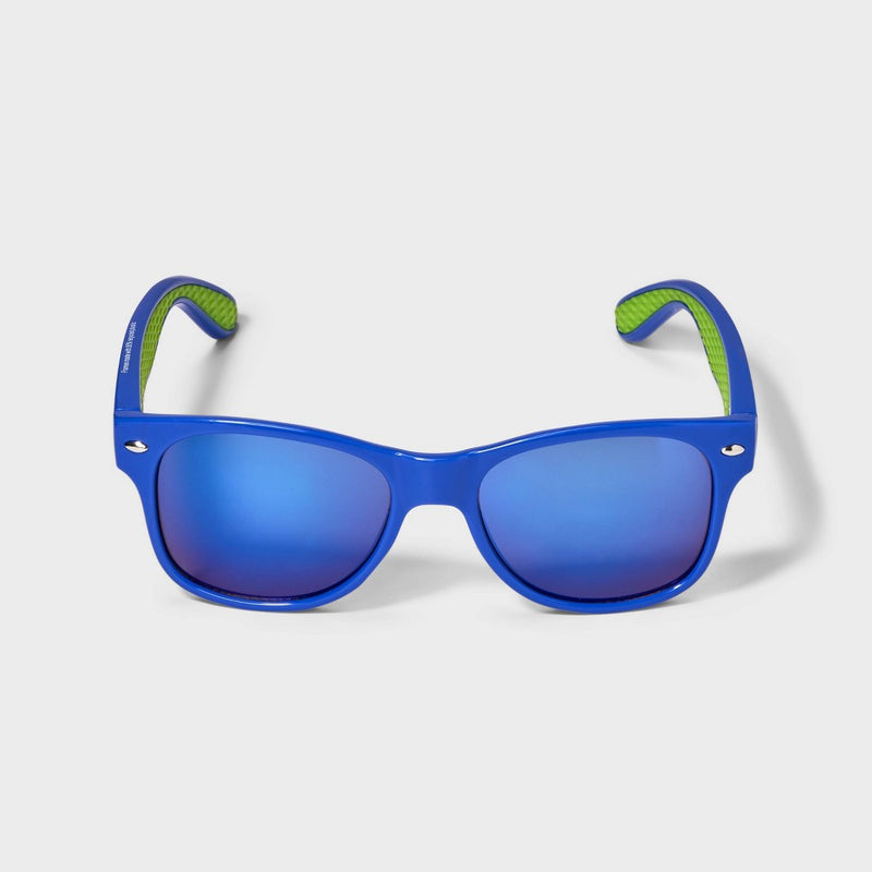 Boys' Surf Sunglasses with Green Grip - Cat & Jack Blue