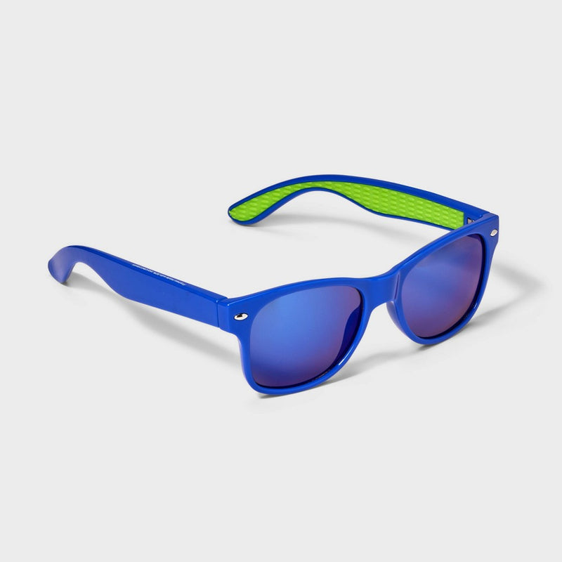 Boys' Surf Sunglasses with Green Grip - Cat & Jack Blue