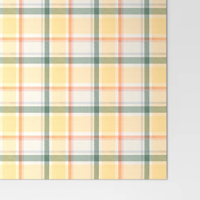84"x60" Plaid Tablecloth - Threshold