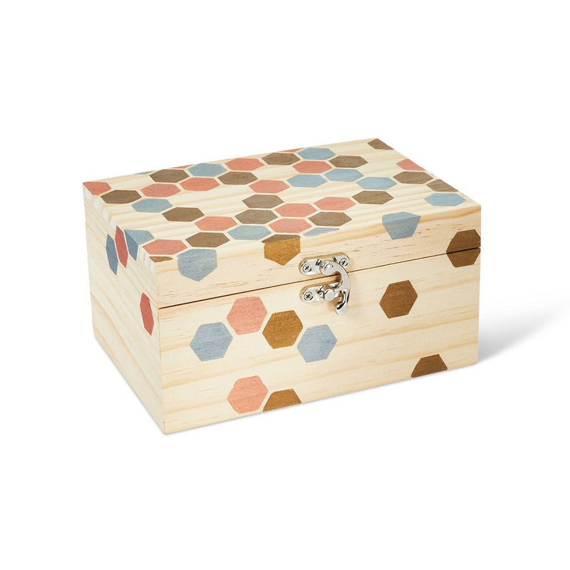 Wood Jewelry Box - Mondo Llama