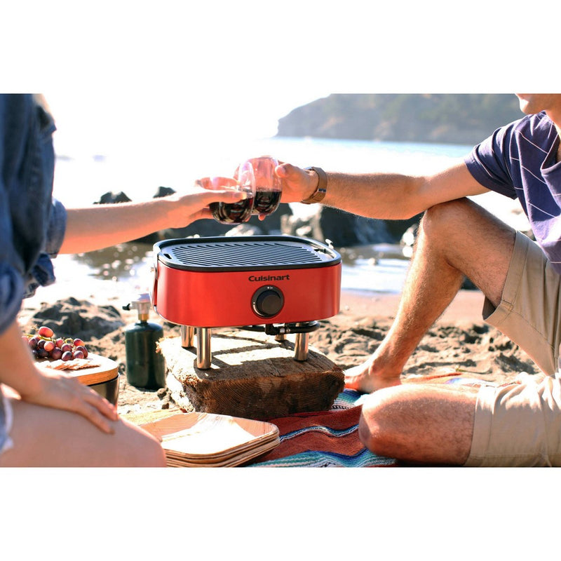 Cuisinart 1-Burner Venture Portable Gas Grill CGG-750 Red (LOCAL PICKUP ONLY)