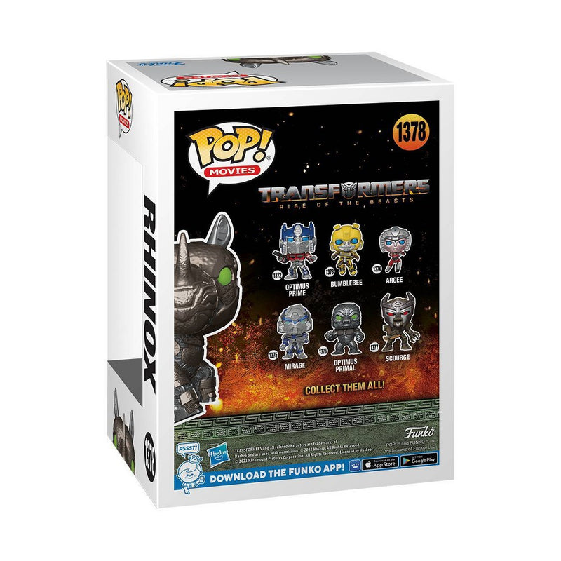 Funko POP! Movies: Transformers: Rise of the Beast - Rhinox (Target Exclusive)