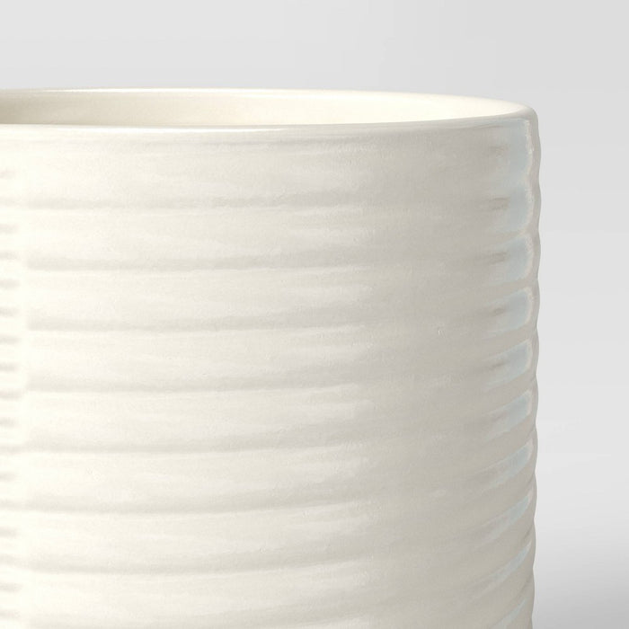Ceramic Planter White - Threshold