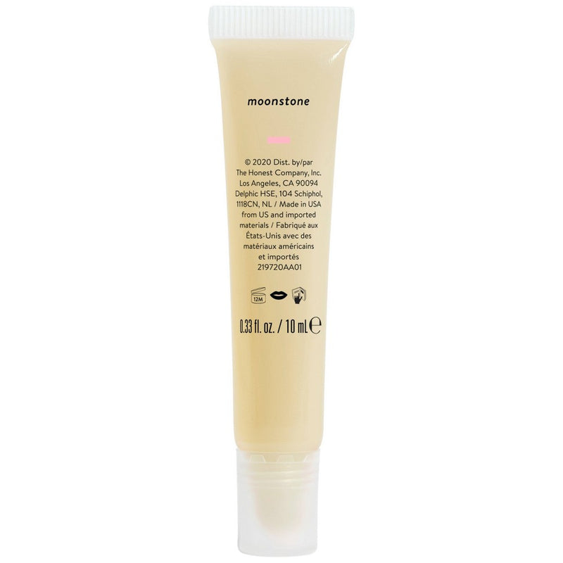 Honest Beauty Gloss - C Lip Gloss - Moonstone with Coconut Oil - 0.33 fl oz