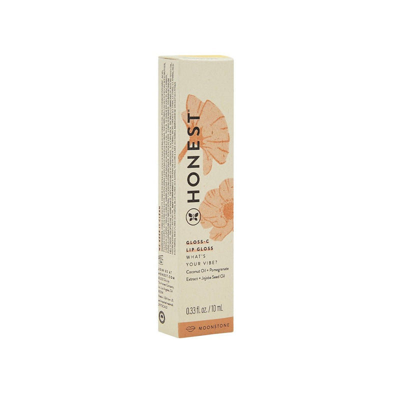 Honest Beauty Gloss - C Lip Gloss - Moonstone with Coconut Oil - 0.33 fl oz