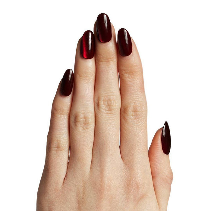 Olive & June Press-On Oval Medium Fake Nails - Velvet - 42ct