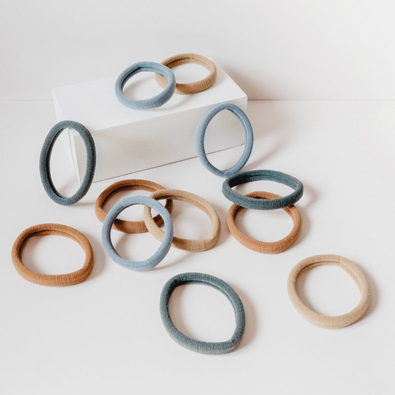 Gimme Beauty Medium Hair Tie Bands - Blonde - 12ct