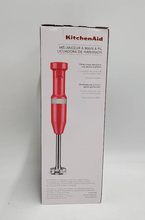 KitchenAid Variable-Speed Hand Blender - Passion Red