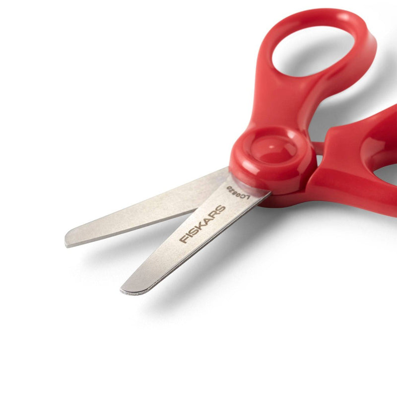 Fiskars Kids' 5'' Blunt Tip Scissors - Red