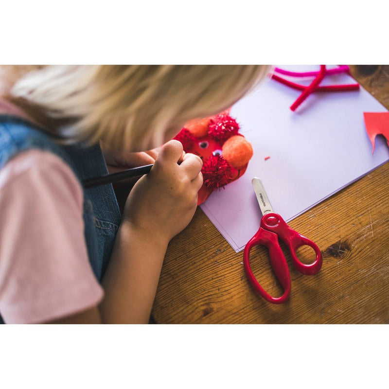 Fiskars Kids' 5'' Blunt Tip Scissors - Red