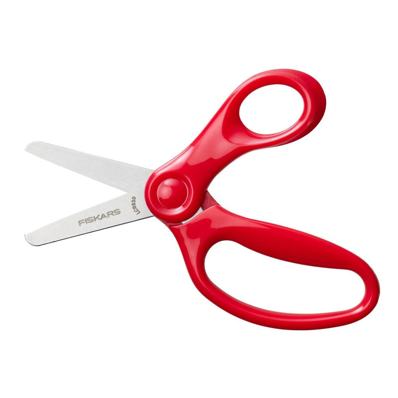 Fiskars Kids' 5'' Blunt Tip Scissors - Red