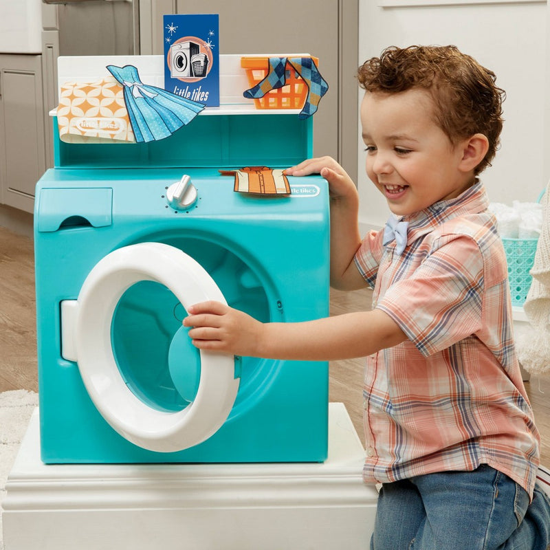Little Tikes Retro '50s Inspired Washer Dryer Laundry Washing Machine