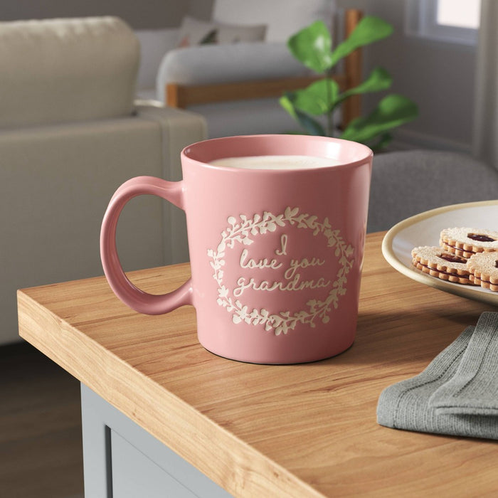 16oz Mother's Day Stoneware I Love You Grandma Mug - Threshold