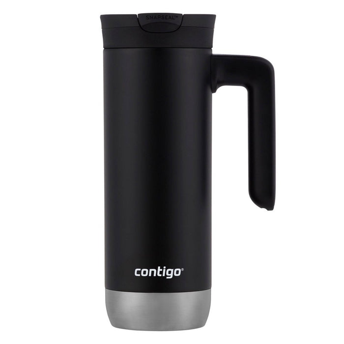 Contigo 20 oz. Superior 2.0 SnapSeal Stainless Steel Travel Mug with Handle