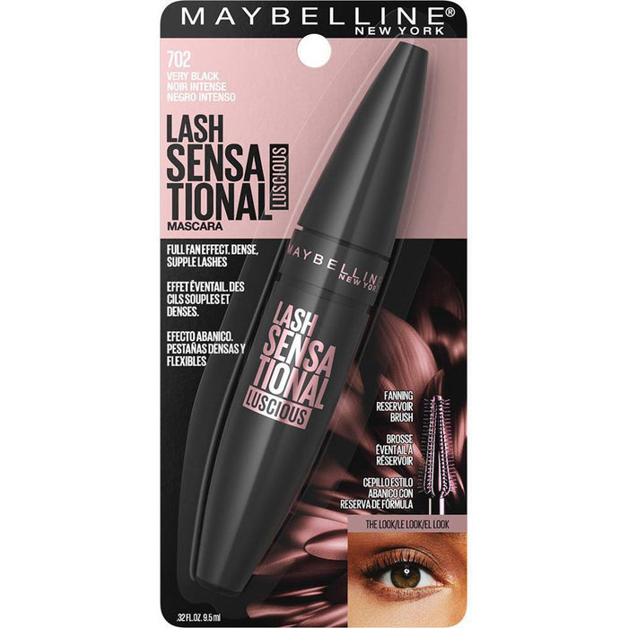 Maybelline Lash Sensational Luscious Mascara - 702 Very Black - 0.32 fl oz
