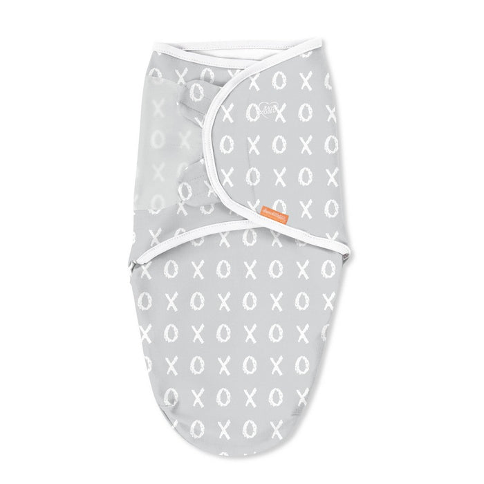 SwaddleMe Original Swaddle Wrap with Easy Change Newborn - Kiss Ya 2pk S/M