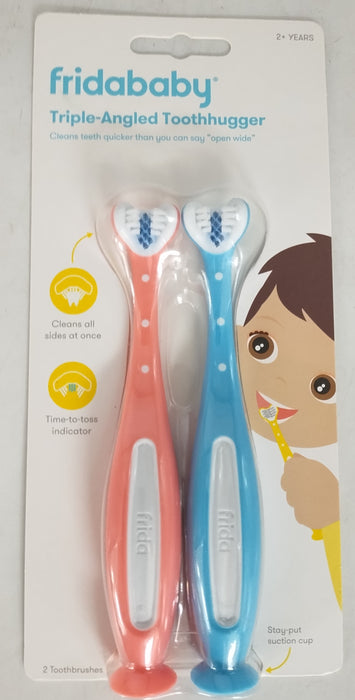 Frida Baby SmileFrida Toddler Toothbrush - Pink/Blue - 2pk - Extra Soft