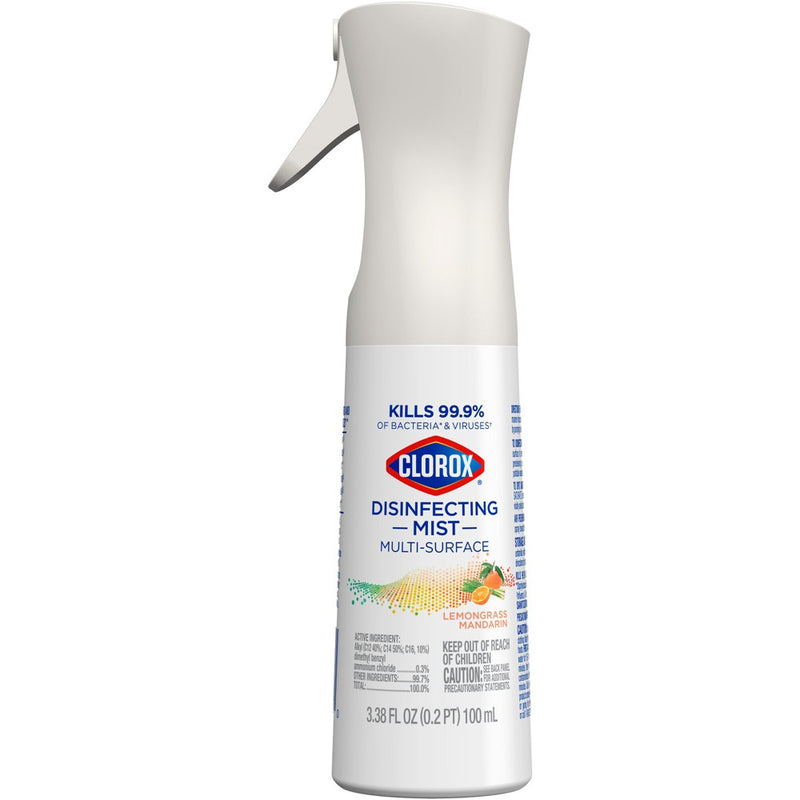Clorox Lemongrass Mandarin Ready-to-Use Disinfecting Mist - 3.38 fl oz
