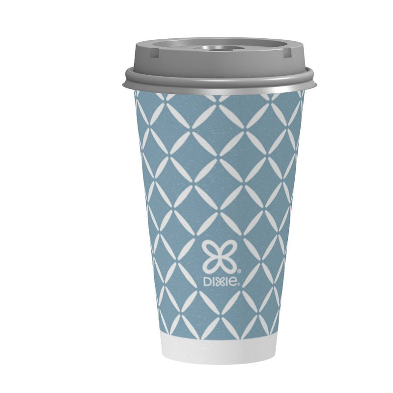 Dixie To Go Disposable Hot Cups & Lids - 16oz