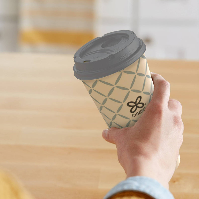 Dixie To Go Disposable Hot Cups & Lids - 16oz