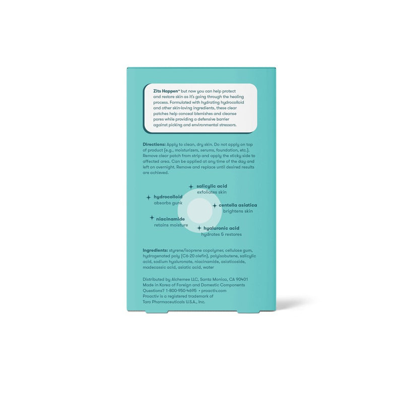 Proactiv Zits Happens Invisible Hydrocolloid Patches - 30ct
