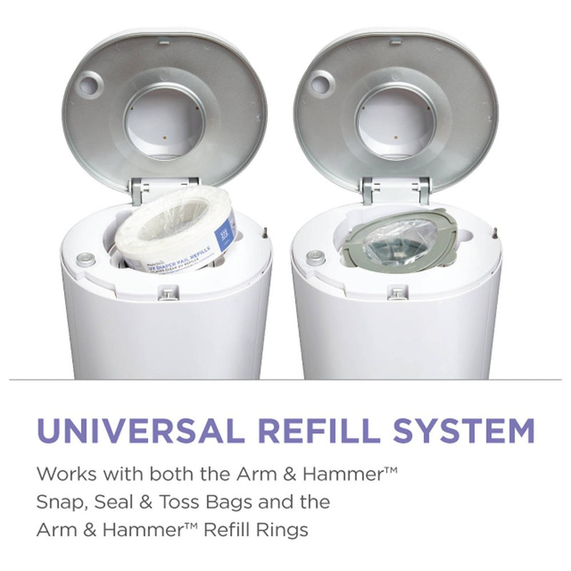 Munchkin UV Diaper Pail - White (LOCAL PICKUP ONLY)