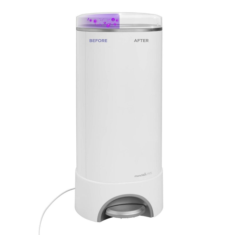Munchkin UV Diaper Pail - White (LOCAL PICKUP ONLY)