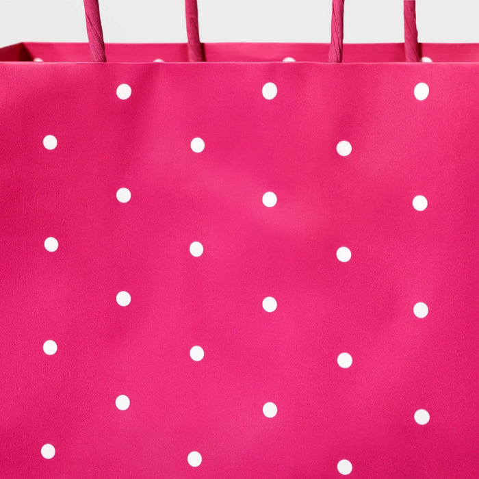 Small Dot Print Bag Pink - Spritz