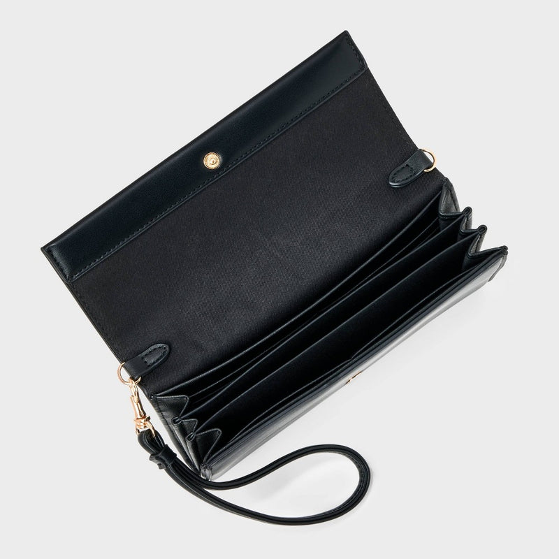 Continental Phone Bifold Wallet - A New Day Black