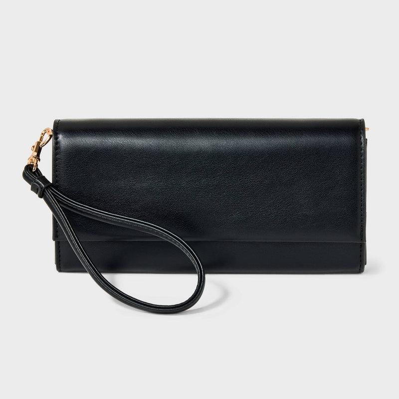 Continental Phone Bifold Wallet - A New Day Black