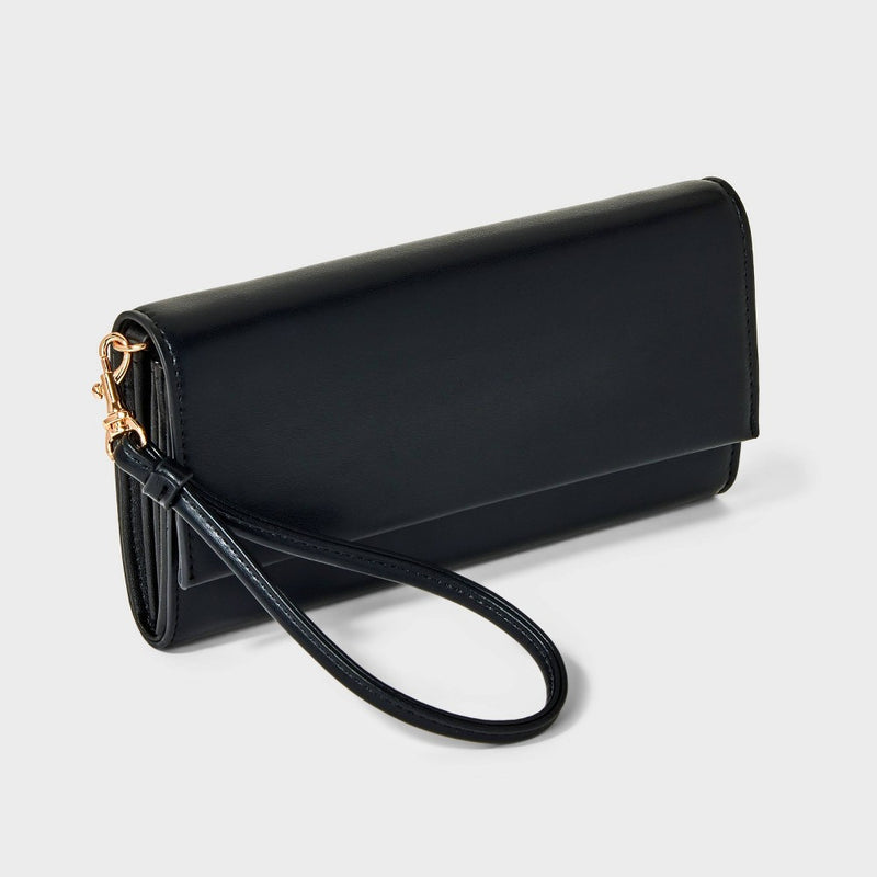 Continental Phone Bifold Wallet - A New Day Black