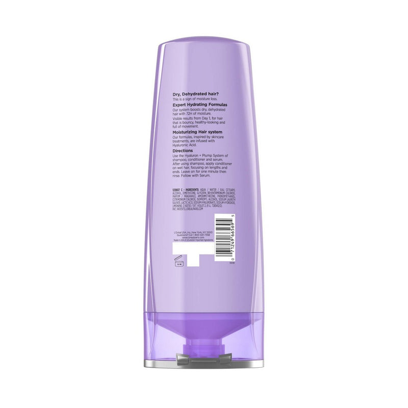 L'Oreal Paris Elvive Hyaluron Hydrating Conditioner Paraben-Free - 13.5 fl oz