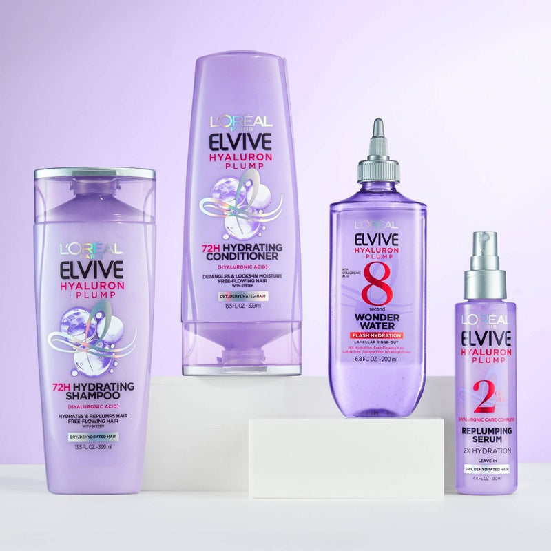 L'Oreal Paris Elvive Hyaluron Hydrating Conditioner Paraben-Free - 13.5 fl oz