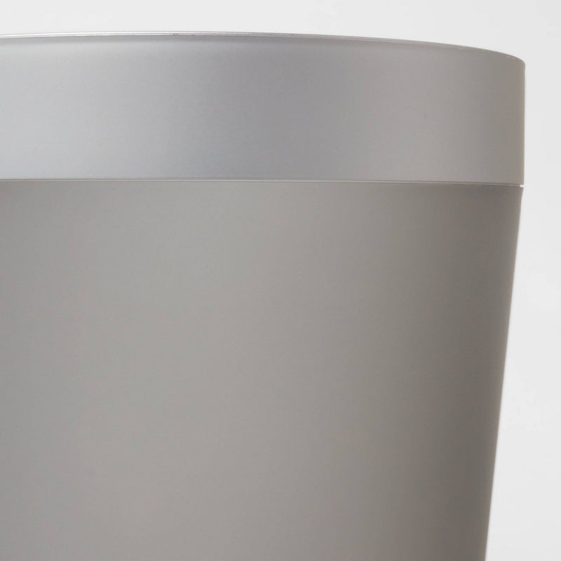 Wastebasket Gray - Room Essentials