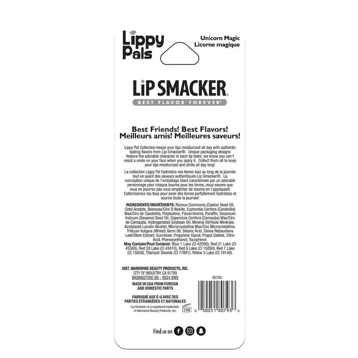 Lip Smacker Lippy Pal Lip Balm - Unicorn Magic - 0.14oz